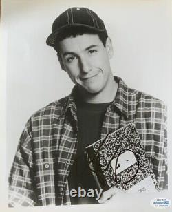 Adam Sandler PHOTO 10x8 SIGNÉE À LA MAIN AUTHENTIQUE D RACC Vendeur de confiance ACOA COA