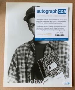 Adam Sandler PHOTO 10x8 SIGNÉE À LA MAIN AUTHENTIQUE D RACC Vendeur de confiance ACOA COA