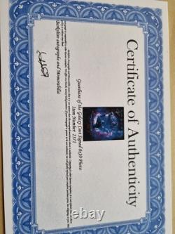 Affiche encadrée signée à la main des Gardiens de la Galaxie 3 avec certificat d'authenticité