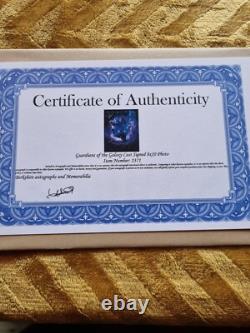 Affiche encadrée signée à la main des Gardiens de la Galaxie 3 avec certificat d'authenticité