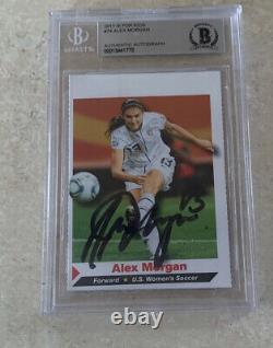 Alex Morgan Rookie Authentique Signed Sports Illustrated For Kids USA Uswnt Auto