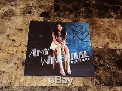 Amy Winehouse Rare Authentique Livre Livret CD Signé Pop Star Autographié