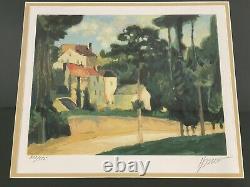 Après Paul Cezanne 208/375 Signé À La Main Autographe Et Numéroté
