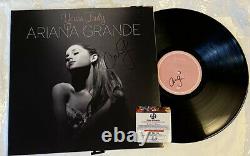 Ariana Grandez-vous Très Hand Signé Autographe 2x Signé Lp Vinyl Gai Coa Rare