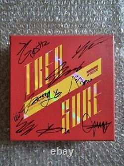 Ateez Treasure Promo Album Autographié Signé À La Main