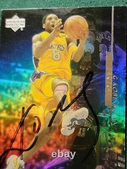 Authentique Kobe Bryant Signé Main Carte De Basketball Upper Deck! Un Disponible