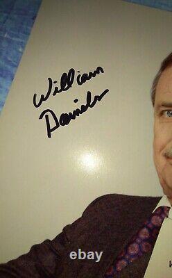 Autographe signé à la main de William Daniels Photo 8x10 avec certificat d'authenticité de JSA