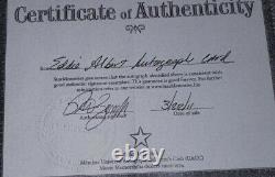Autographes D'acres Vertes Eddie Albert Eva Gabor Cartes Signées À La Main 8x10