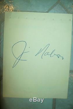 Autographes Originaux De La Main Signée Du Casting Complet De The Andy Griffith Show