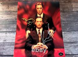 Autographes Signés à la Main de Keanu Reeves + Al Pacino 8x10 (L'Associé du Diable) avec Certificat d'Authenticité