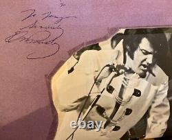 Autographes d'ELVIS PRESLEY signés à la main - Album de souvenirs de 76 pages par J D Summer Richard Sterban