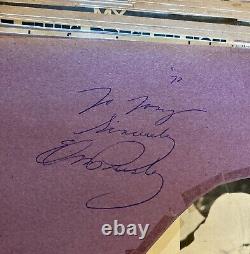 Autographes d'ELVIS PRESLEY signés à la main - Album de souvenirs de 76 pages par J D Summer Richard Sterban