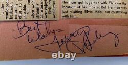 Autographes d'ELVIS PRESLEY signés à la main - Album de souvenirs de 76 pages par J D Summer Richard Sterban