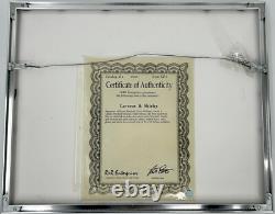 Autographes signés à la main/encadrés et montés de LAVERNE & SHIRLEY avec certificat d'authenticité.