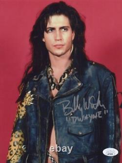 BILLY WIRTH Photo 8x10 signée à la main des GOSSES PERDUS Autographe DWAYNE JSA COA CERT
