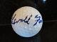 Balle De Golf Top-flite Signée à La Main Par Gerald Ford, Rare Président Américain Avec Lettre Jsa