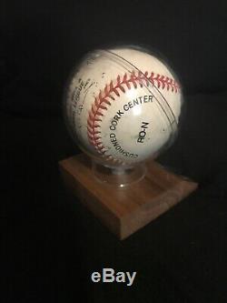 Ballon Autographié Au Baseball Signé Par Hank Aaron