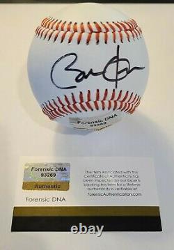 Barack Obama Signé À La Main, Rawlings Baseball Autographié Avec Coa, Menthe