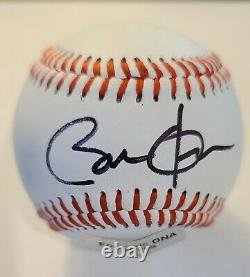 Barack Obama Signé À La Main, Rawlings Baseball Autographié Avec Coa, Menthe
