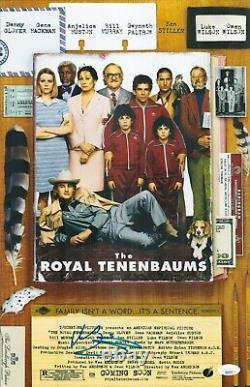 Ben Stiller a signé à la main un autographe authentique de 11x17 pour Les Royal Tenenbaums, avec une certification de JSA COA.