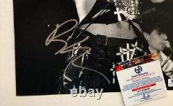 Billy Idol 11 x 14 Photo autographiée à la main avec certificat d'authenticité Global Authentics inclus