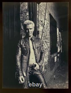 Billy Idol Autographe signé à la main Taille index Preuve/enveloppe