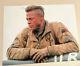 Brad Pitt Fury Signé À La Main 8x10 Photo Avec Hologram Coa! Royaume