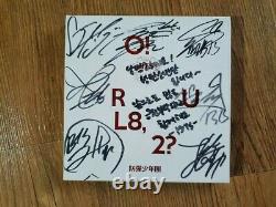 Bts Bangtan Boys O Rul8 2 1er Mini Album Promo Autographié Main Signée