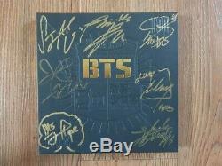 Bts Bangtan Boys Promo 2 Cool 4 Skool Album Autographié Signée À La Main Type A