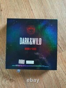 Bts Bangtan Boys Promo Dark & Wild Danger Album Autographié Main Signée