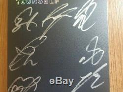Bts Bangtan Boys Promo Love Yourself Tear Album Autographié Signée À La Main