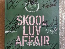 Bts Bangtan Boys Skool Luv Affair Album Promo Autographié Main Signée