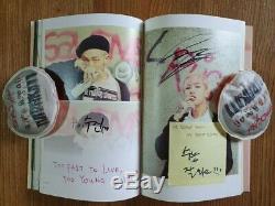 Bts Fan Meeting Hyyh Album Autographié Signée À La Main Message Photocard Gribouillage