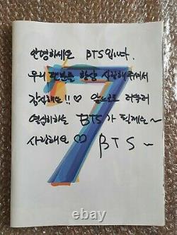 Bts Promo Map Of The Soul Album Autographed Hand Signed Type A