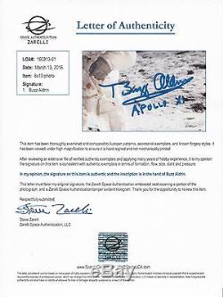 Buzz Aldrin Apollo 11 Lune Walker - Lunaire Eva - Signé A La Main 8x10 Photo Nasa W-loa