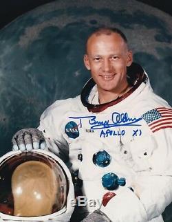 Buzz Aldrin Apollo 11 Lune Walker - Wss - Signé À La Main 8x10 Photo Nasa W-loa Neuf
