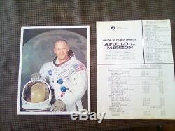 Buzz Aldrin Apollo 11 Personnellement Signé À La Main 8x10 Photo Officielle De La Nasa. Rocketdyne