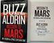 Buzz Aldrin Mission To Mars Livre Relié Autographié Et Signé Apollo 11 Nasa