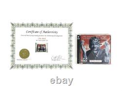 CD de comédie rare signé à la main par Chris Rock 53/100 Universal Records COA Comédien Neuf