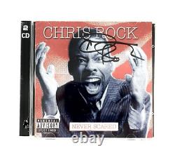 CD de comédie rare signé à la main par Chris Rock 53/100 Universal Records COA Comédien Neuf