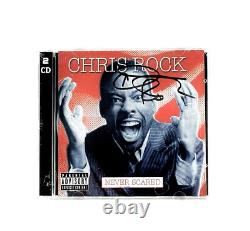CD de comédie rare signé à la main par Chris Rock 53/100 Universal Records COA Comédien Neuf