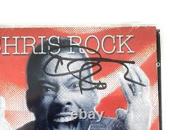 CD de comédie rare signé à la main par Chris Rock 53/100 Universal Records COA Comédien Neuf