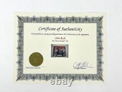 CD de comédie rare signé à la main par Chris Rock 53/100 Universal Records COA Comédien Neuf