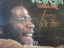 COUVERTURE SIGNÉE À LA MAIN VG+ 1970s BON+/VG-LP Al Green Call Me 95056 LP33