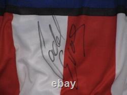 Cadel Evans Signé À La Main Cycling Jersey