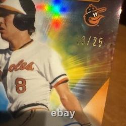 Cal Ripken Jr 2020 Topps Finest Moments AUTO/SP Refractor #23/25 HOF