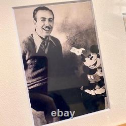 Carte Postale Autographe Walt Disney Signée À La Main Avec Certificat