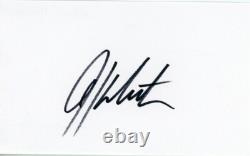 Carte de note signée à la main par William Shatner