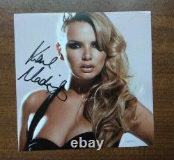 Cartes photo autographiées à la main de Girls Aloud Sarah Harding Cheryl Cole +++