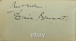 Cary Grant Signature Authentique Signée À La Main Sur La Page De L’album